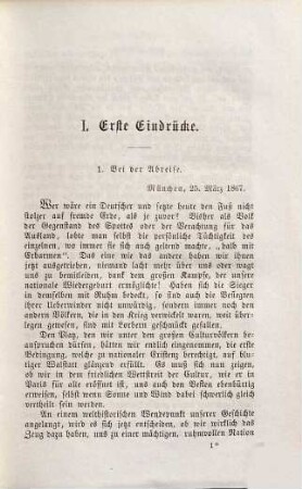 Kunst und Kunstindustrie auf der Weltausstellung von 1867 : Pariser Briefe
