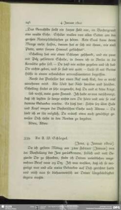 Caroline von Schelling an August Wilhelm von Schlegel, Jena, 04.01.1802