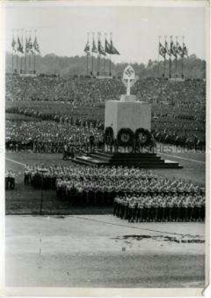 Appell des Reichsarbeitsdienstes beim Reichsparteitag 1938