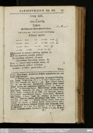 Ode XIX. in Bacchum.