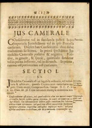 Ius Camerale