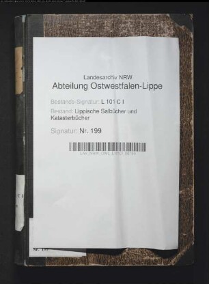 Salbuch der Stadt Salzuflen von 1862, Bd. 4 (Duplikat)