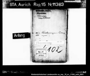 Der Auktionator Hellmts in Friedeburg