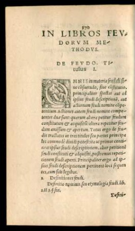In Libros Feudorum Methodus.