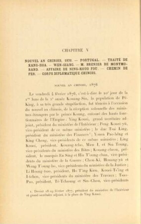 Chapitre V. Nouvel an Chinois, 1876. - ...