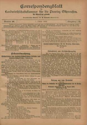 Nummer 40. 1. Oktober 1902.