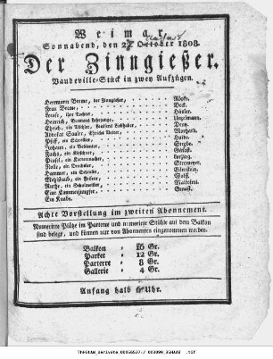 Der Zinngießer