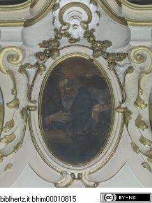 Einer der Kirchenväter (Hieronymus?) im Studierzimmer?