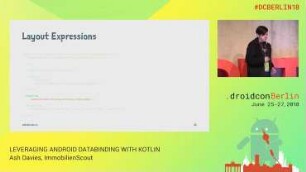 Leveraging Android Databinding with Kotlin