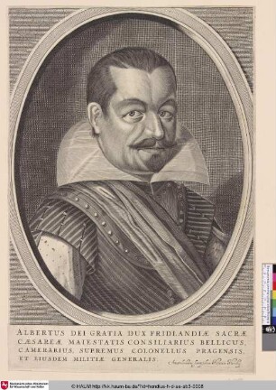 [Albrecht von Waldstein, gen. Wallenstein, Herzog von Friedland; Albrecht of Waldstein, called Wallenstein, Duke of Friedland]