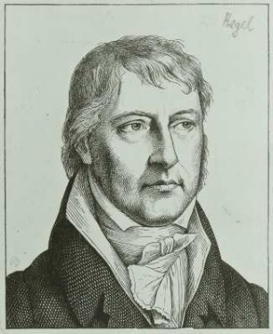Bildnis Georg Friedrich Wilhelm Hegel