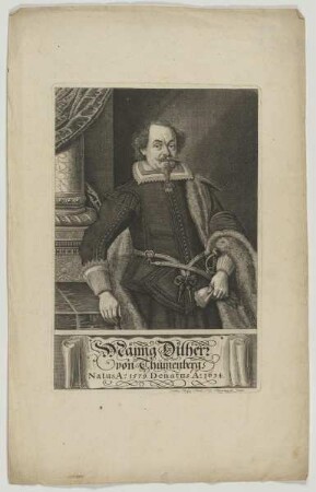 Bildnis Magnus Dilherr (1579-1634)
