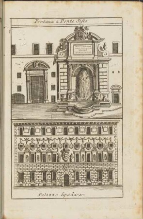 Fontana a Ponte Sisto / Palazzo Spada