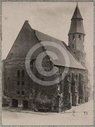 Ehemalige Franziskanerkirche Glogau von SW