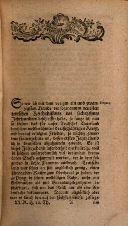 Versuch einer Geschichte des Teutschen Reichs im siebenzehnten Jahrhundert. 1, 1600 - 1609