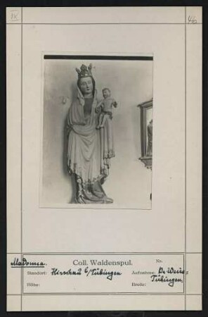 Madonna Standort: Hirschau bei Tübingen