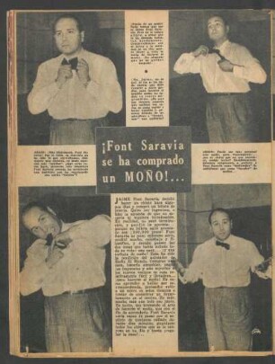 ¡Font Saravia se ha comprado un moño!...