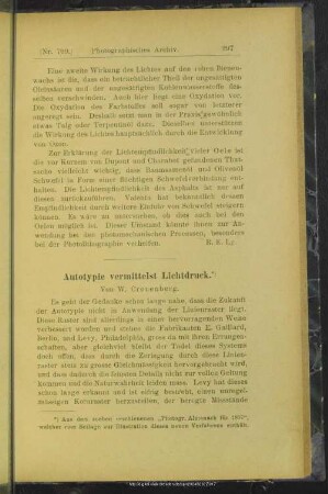 Autotypie vermittelst Lichtdruck