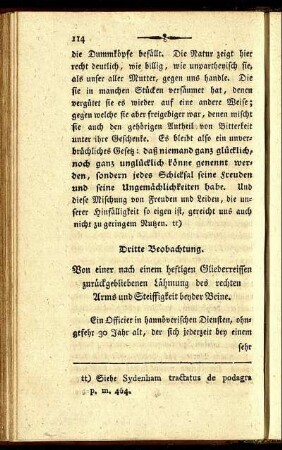 Dritte Beobachtung.