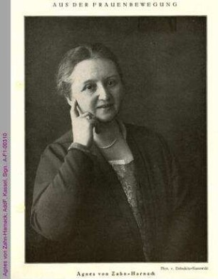 Porträt von Agnes von Zahn-Harnack
