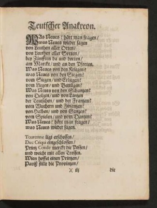 Teutscher Anakreon.