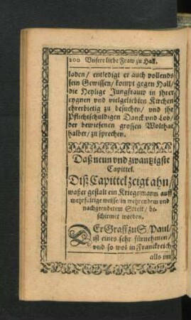 Daß neun und zwantzigste Capittel.