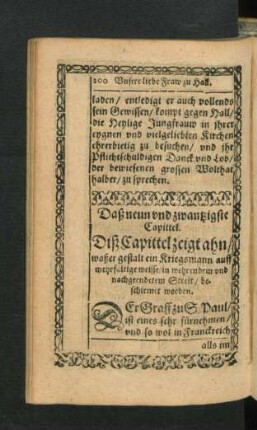 Daß neun und zwantzigste Capittel.