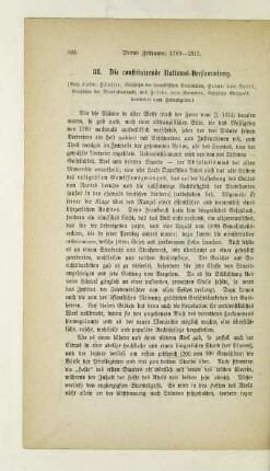 88. Die constituirende National-Versammlung