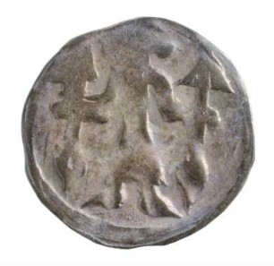 Münze, Pfennig, um 1345/50