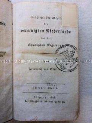 Geschichte des Abfalls der Niederlande von Spanien