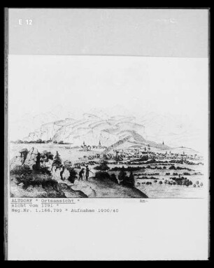 Ortsansicht von Altdorf