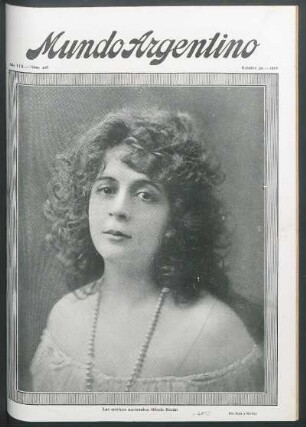Las actrices nacionales: Olinda Bozán [Fotografía]