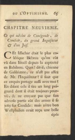 Chapitre neuvieme