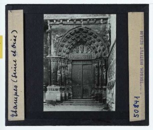 Étampes, Notre-Dame-du-Fort : Südportal