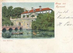 Gruß aus Pyrmont (Fürstliches Schloss)