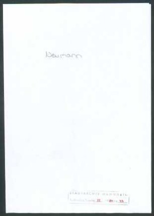 Neumann, J[& ] B[& ], [Kunsthandel], München, an Wichert