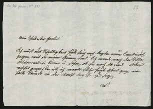 Reiseführer durch Rom für Paul (?) Usteri und Christian von Mechel 1766, ital.