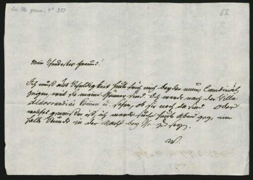 Reiseführer durch Rom für Paul (?) Usteri und Christian von Mechel 1766, ital.