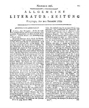 Archiv der medizinischen Polizey und der gemeinnützigen Arzneikunde. Bd. 4, Abt. 1. Hrsg. v. J. C. F. Scherff. Leipzig: Weygand 1785