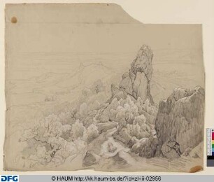 Landschaft mit Felsen