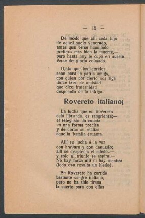 Rovereto italiano¡