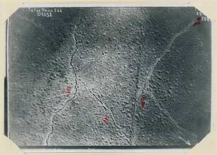 Foto von Stellungen südlich der Höhe "Toter Mann" (Luftbild)