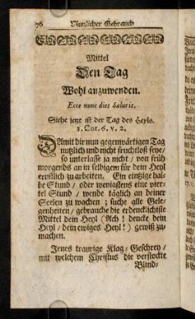 76-82, Mittel den Tag Wohl anzuwenden.