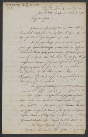 Brief an Friedrich Wilhelm Jähns : 02.09.1864