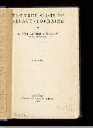The true story of Alsace-Lorraine