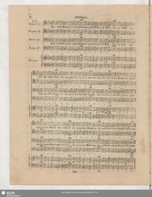 No. 1 Choral: Ein' veste Burg ist unser Gott