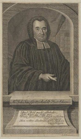 Bildnis des Johann Jacob Gottschaldt