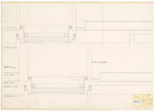 Hochschulbibliothek, Karlsruhe Neubau: Fenster (Präsenzmagazin), 1:1