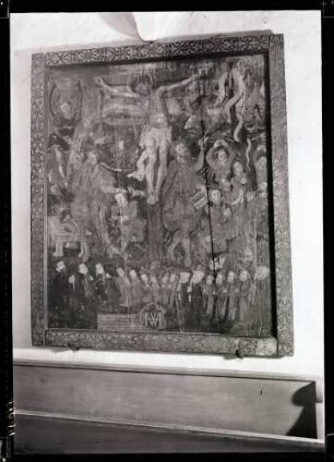 Kloster, Unterkirche; Gemaltes Epitaph