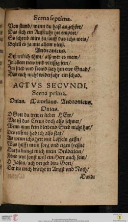 Actvs secvndi